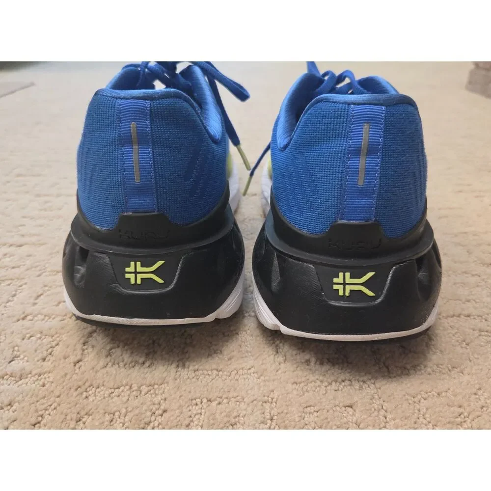 Kuru Triple Max Ion Sneaker Mens Size 12 Azure Blue and Sunny Lime